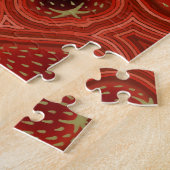Erdbeer-Träume-Notizbuch Puzzle (Seite)