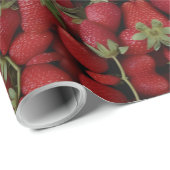 Erdbeer-Verpackung Geschenkpapier (Rolleneckpunkt)