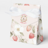 Erdbeer-Wald-Baby-Party Geschenkschachtel (Vorderseite)