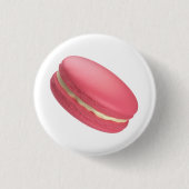 Erdbeeraromen Button (Vorderseite)