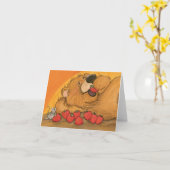 Erdbeerbär/Anmerkungs-Karte Karte (Gelbe Blume)