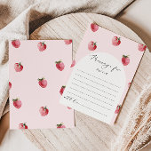 Erdbeerbeere erste Kapselnachricht