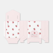 Erdbeerbeere, süße Babydusche Geschenkschachtel (Ungefaltet)