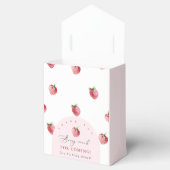 Erdbeerbeere, süße Babydusche Geschenkschachtel (Geöffnet)