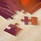 Erdbeerbiskuit-Wasserfarbenmalerei Puzzle (Seite)