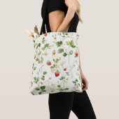 Erdbeerblätter Garten Tasche (Von Nahem)