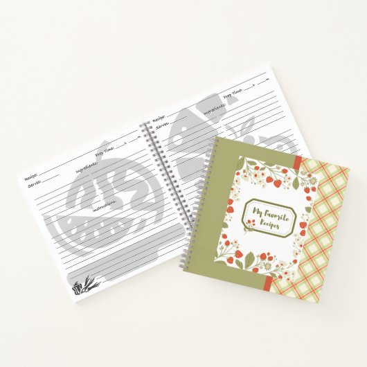 Erdbeerbuch Notizblock (Innenseite)