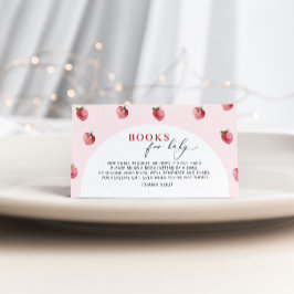 Erdbeerbücher Begleitkarte