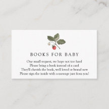 Erdbeerbücher für Babyanfragen