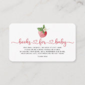 Erdbeerbücher für die Beifahrkarte Begleitkarte (Vorderseite)