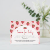 Erdbeerbücher für Wasserfarben mit Kinderkarte (Stehend Vorderseite)