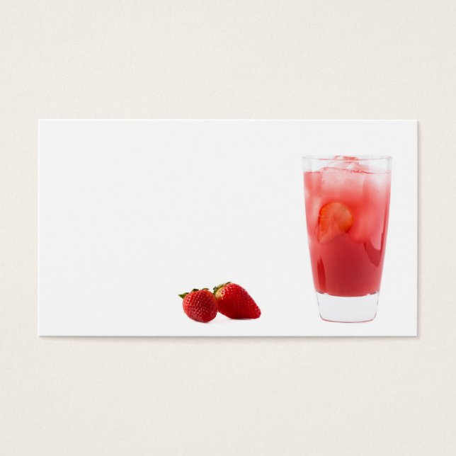 Erdbeercocktail (Vorderseite)