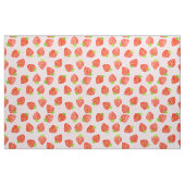 Erdbeercreme Fruchtmuster Hübsch Stoff (Fat Quarter (45,7 x 55,9 cm))