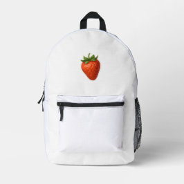 Erdbeerdesign Bedruckter Rucksack