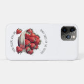 Erdbeerdesign - Berry Sweeter Inside Case-Mate iPhone Hülle (Rückseite (Horizontal))