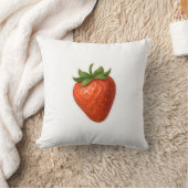 Erdbeerdesign Kissen (Decke)