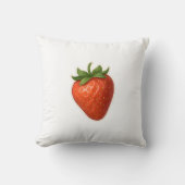 Erdbeerdesign Kissen (Vorderseite)
