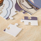 Erdbeerdessert Puzzle (Seite)
