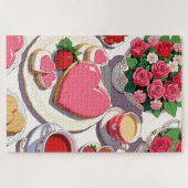 Erdbeerdessert Puzzle (Horizontal)