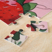 Erdbeerdessert Puzzle (Seite)