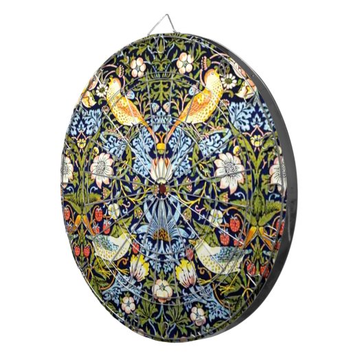 Erdbeerdieb, berühmtes Muster, Dartscheibe (Vorderseite rechts)