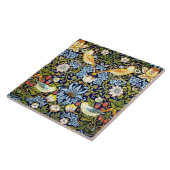 Erdbeerdieb, berühmtes Muster, Fliese (Seite)