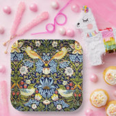 Erdbeerdieb, berühmtes Muster, Pappteller (Party)