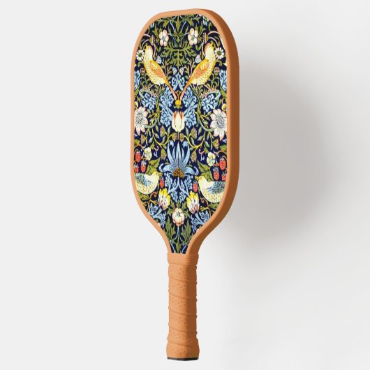 Erdbeerdieb, berühmtes Muster, Pickleball Schläger (Links)