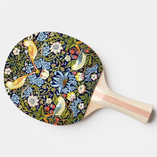 Erdbeerdieb, berühmtes Muster, Tischtennis Schläger (Seitenansicht)