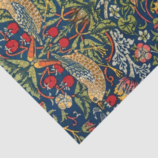 Erdbeerdieb, Unendlichkeit nach Morris Seidenpapier (Ausschnitt)