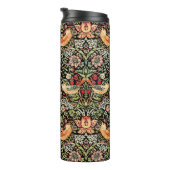 Erdbeerdieb William Morris Thermosbecher (Nach rechts gedreht)