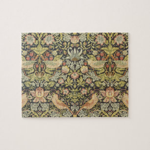 Erdbeerdiebe von William Morris, Vintage Art Puzzle