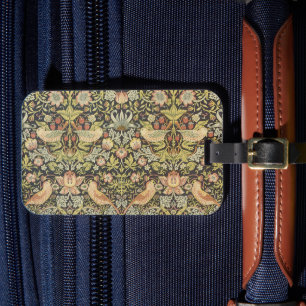 Erdbeerdiebe von William Morris, Vintage-Kunst Gepäckanhänger