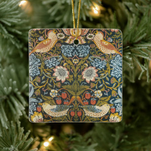 Erdbeerdiebe von William Morris, Vintage Kunst Keramikornament