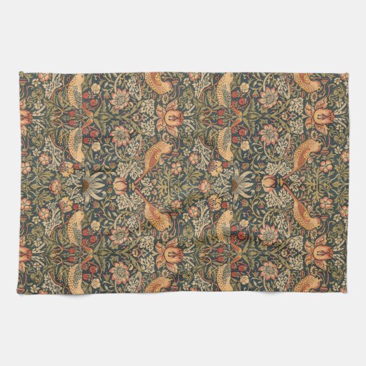 Erdbeerdiebstahl Neutrale Hochseilküchenhandtücher Geschirrtuch (Horizontal)