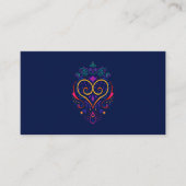 Erdbeerdoodell zeichnend Visitenkarte (Vorderseite)