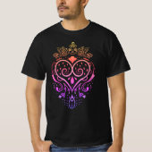Erdbeerdoodle zeichnend T - Shirt (Vorderseite)