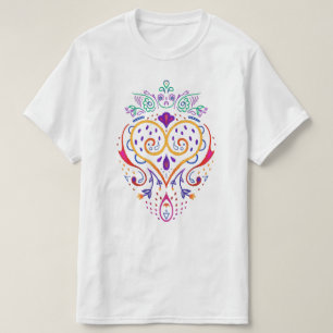 Erdbeerdoodle zeichnend T - Shirt