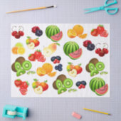 Erdbeere Apple Watermelon Cherry Frucht Decoupage Seidenpapier (Basteln)