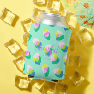 Erdbeere Aquamarin Dosenkühler