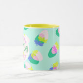 Erdbeere Aquamarin Tasse (Zentrum)