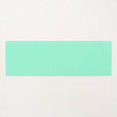 Erdbeere Aquamarin Yogamatte (Rückseite (Horizontal))