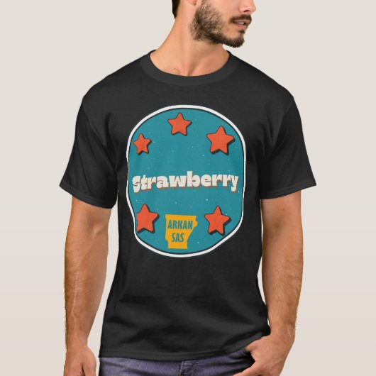 Erdbeere, Arkansas T-Shirt (Vorderseite)