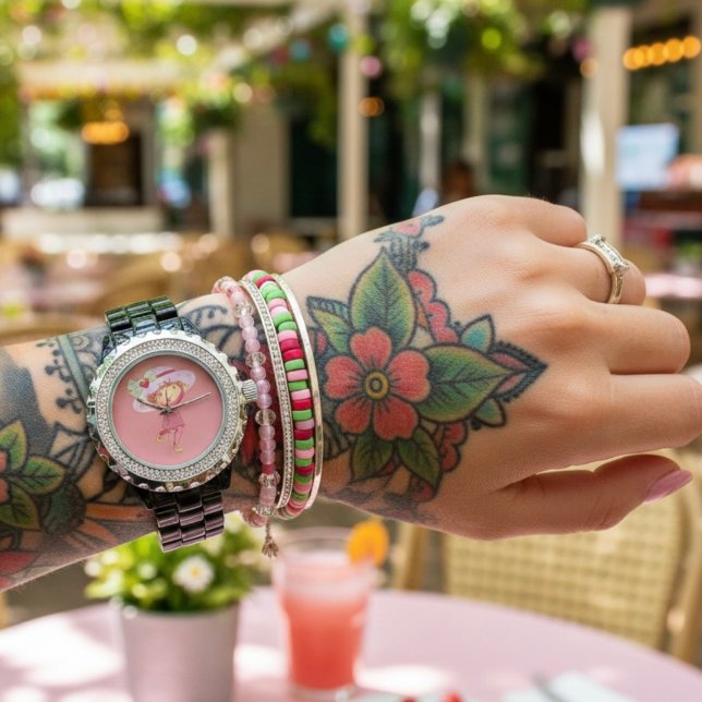 Erdbeere Armbanduhr (Von Creator hochgeladen)