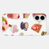 Erdbeere-Ästhetik-Frühstück 🍓✨ Gemütliche Café-At Case-Mate iPhone Hülle (Rückseite (Horizontal))