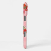 Erdbeere-Ästhetik-Hülle | Frische Obst-Stimmung iPhone Hülle (Rechte Seite)