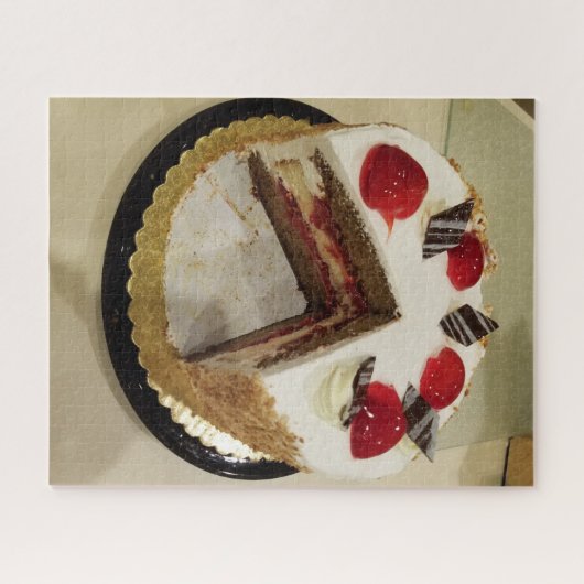 Erdbeere Banana Atomkuchen Puzzle (Horizontal)