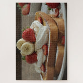 Erdbeere & Banane French Toast Puzzle (Vertikal)