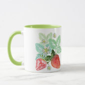 Erdbeere, Beeren, rot, frisch, reif, süß, Nahrungs Tasse (Links)