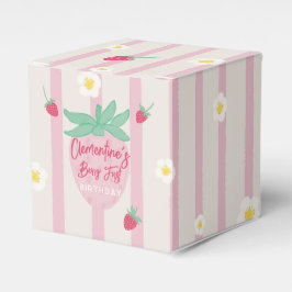 Erdbeere Berry Erstes Geburtstags-Geschenkbox Geschenkschachtel